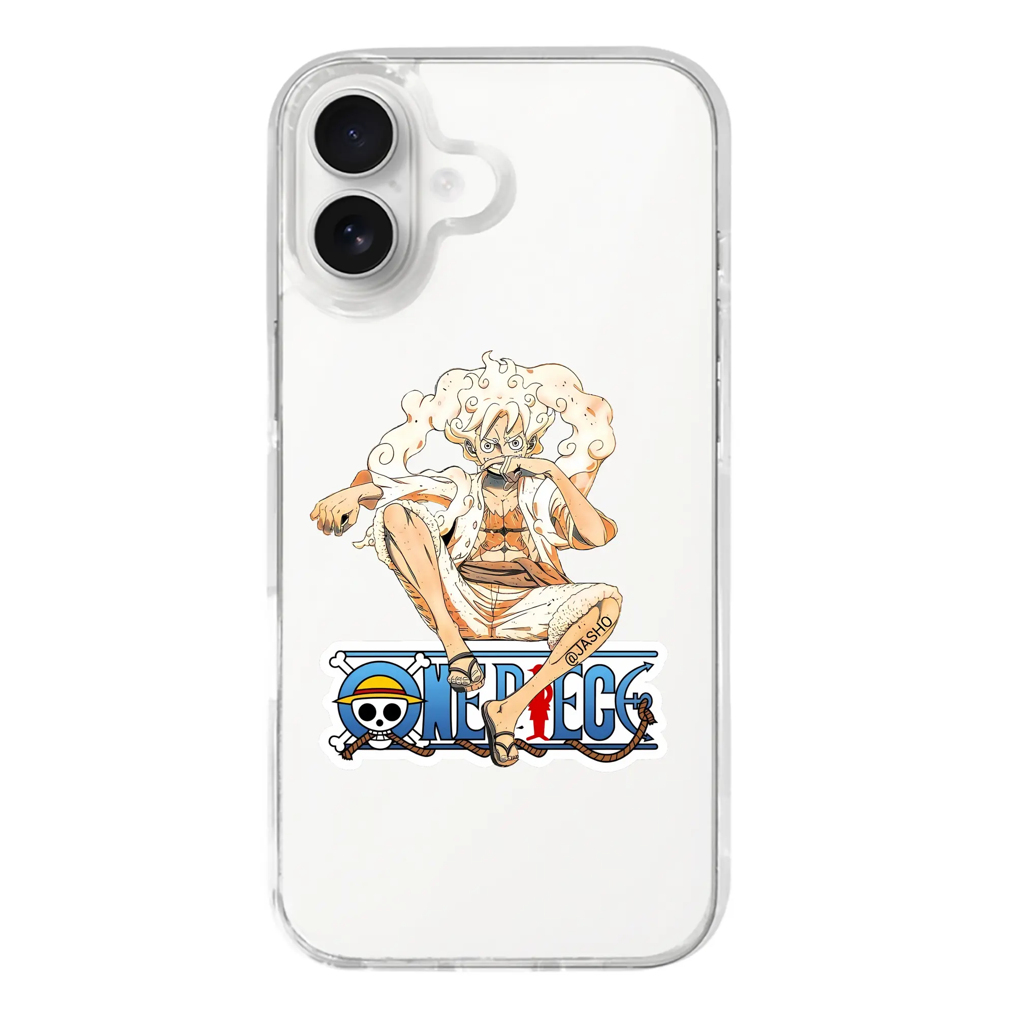 ワンピース グッズ モンキー・D・ルフィ - iPhone 17シリーズ 透明スマホケース – 薄型・耐衝撃・精密フィット保護カバー